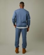 Tims Unisex Joggers - Denim Heather - Image 3