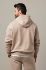 Retro Logo Unisex Hoodie - Iced Capp® Marl - Image 2